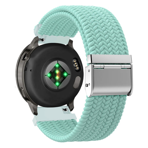 Bandz Garmin Forerunner 70 Gewebtes Nylonarmband (Türqis)