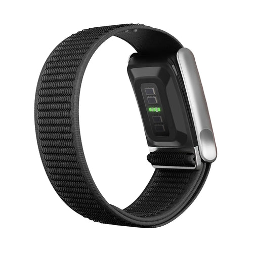 WHOOP MG Nylon Hybrid Armband (Schwarz)
