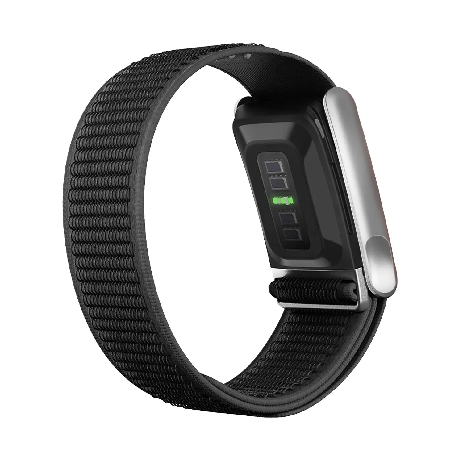 WHOOP MG Nylon Hybrid Armband (Schwarz)
