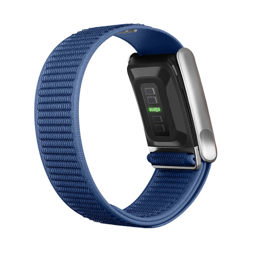 WHOOP MG Nylon Hybrid Armband (Blau)