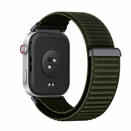 Redmi Watch 6 Active Wave Nylon Strap (Dark Green)