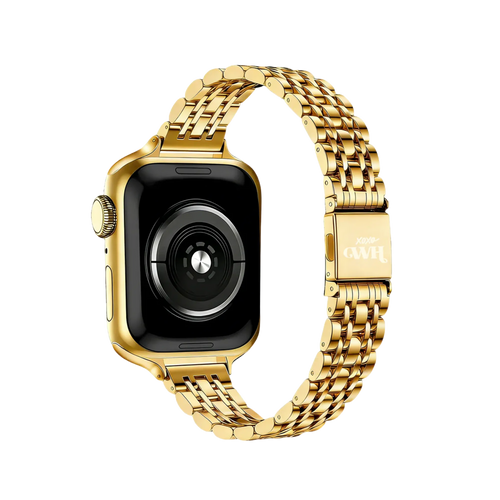 xoxo Wildhearts Apple Watch Steel Strap 'Slim' (Gold)
