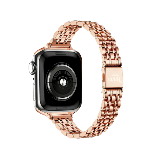 xoxo Wildhearts Apple Watch Steel Strap 'Slim' (Rose Gold)