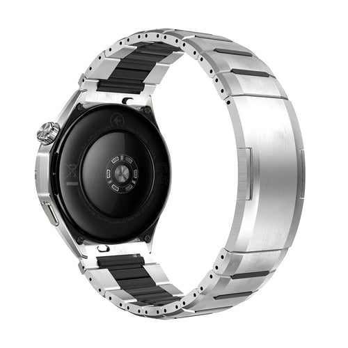 Polar Vantage V3 'One Push' Steel Hybrid Strap (Titanium/Black)