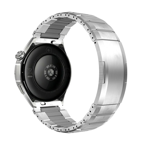 Huawei Watch GT Runner 'One Push' Steel Hybrid Strap (Titanium/Grey)