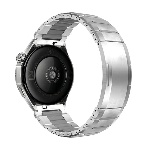 Coros Apex - 46mm 'One Push' Steel Hybrid Strap (Titanium/Grey)