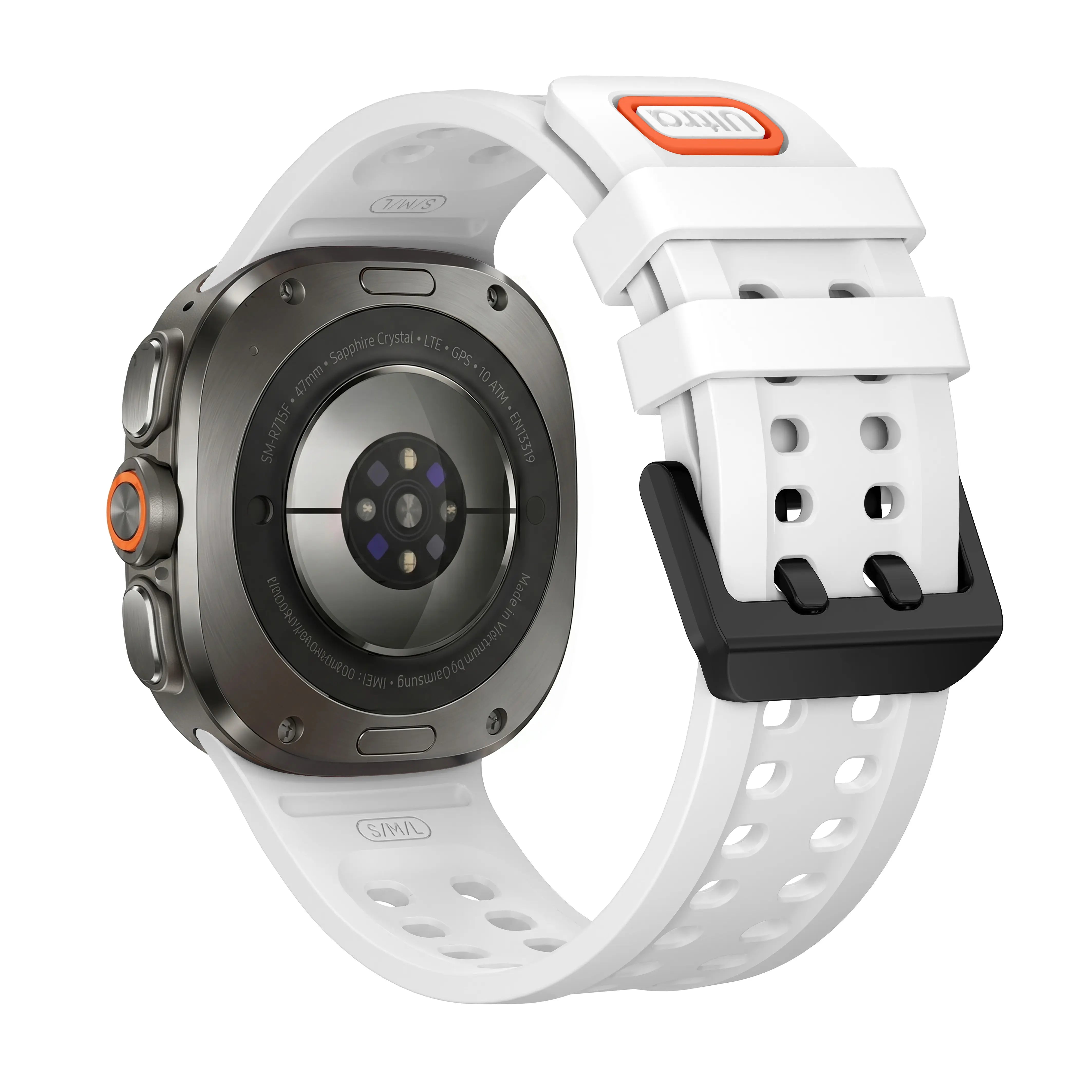 Samsung Galaxy Watch Ultra Silikonarmband (Weiß)