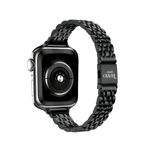 xoxo Wildhearts Apple Watch Steel Strap 'Slim' (Black)