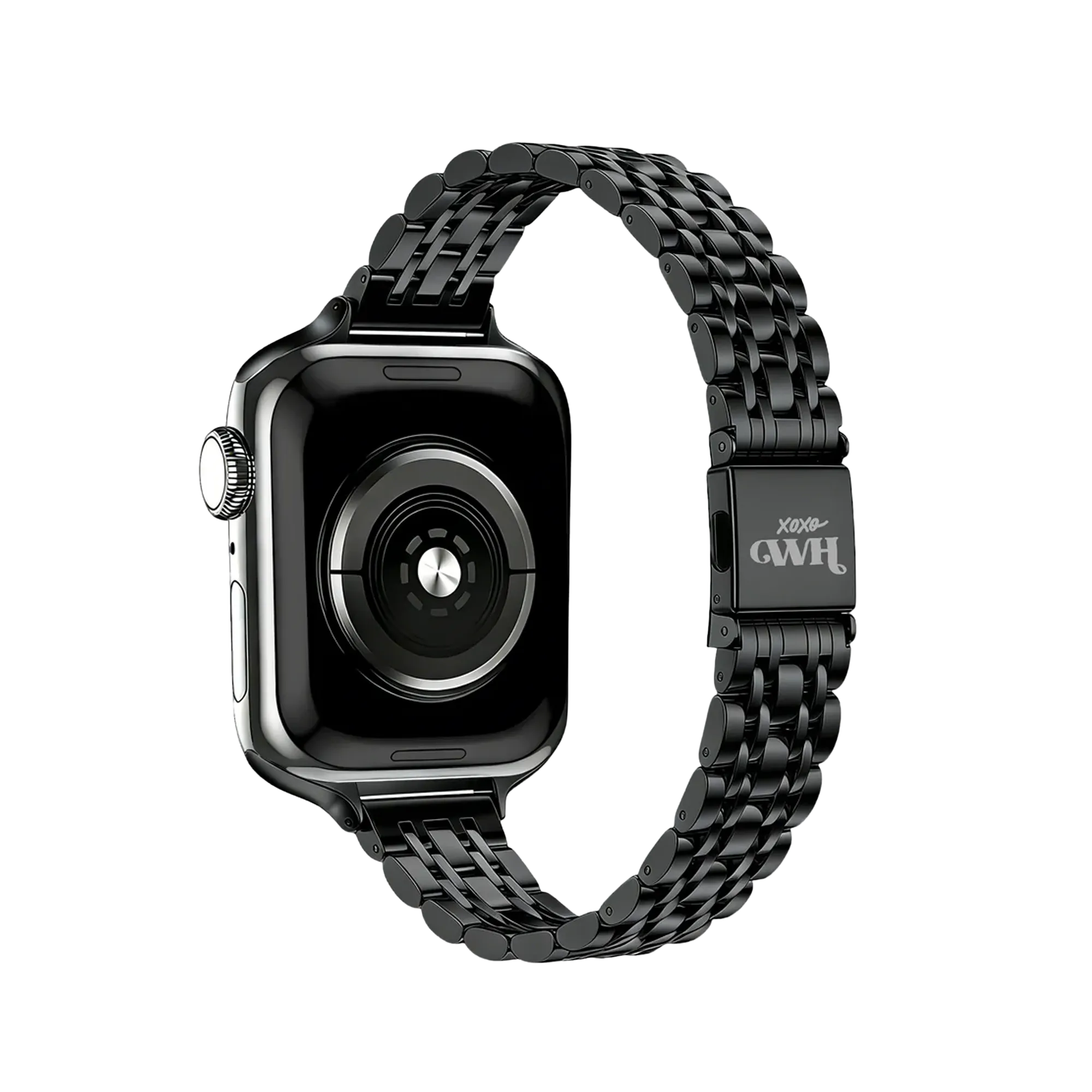 xoxo Wildhearts Apple Watch Steel Strap 'Slim' (Black)