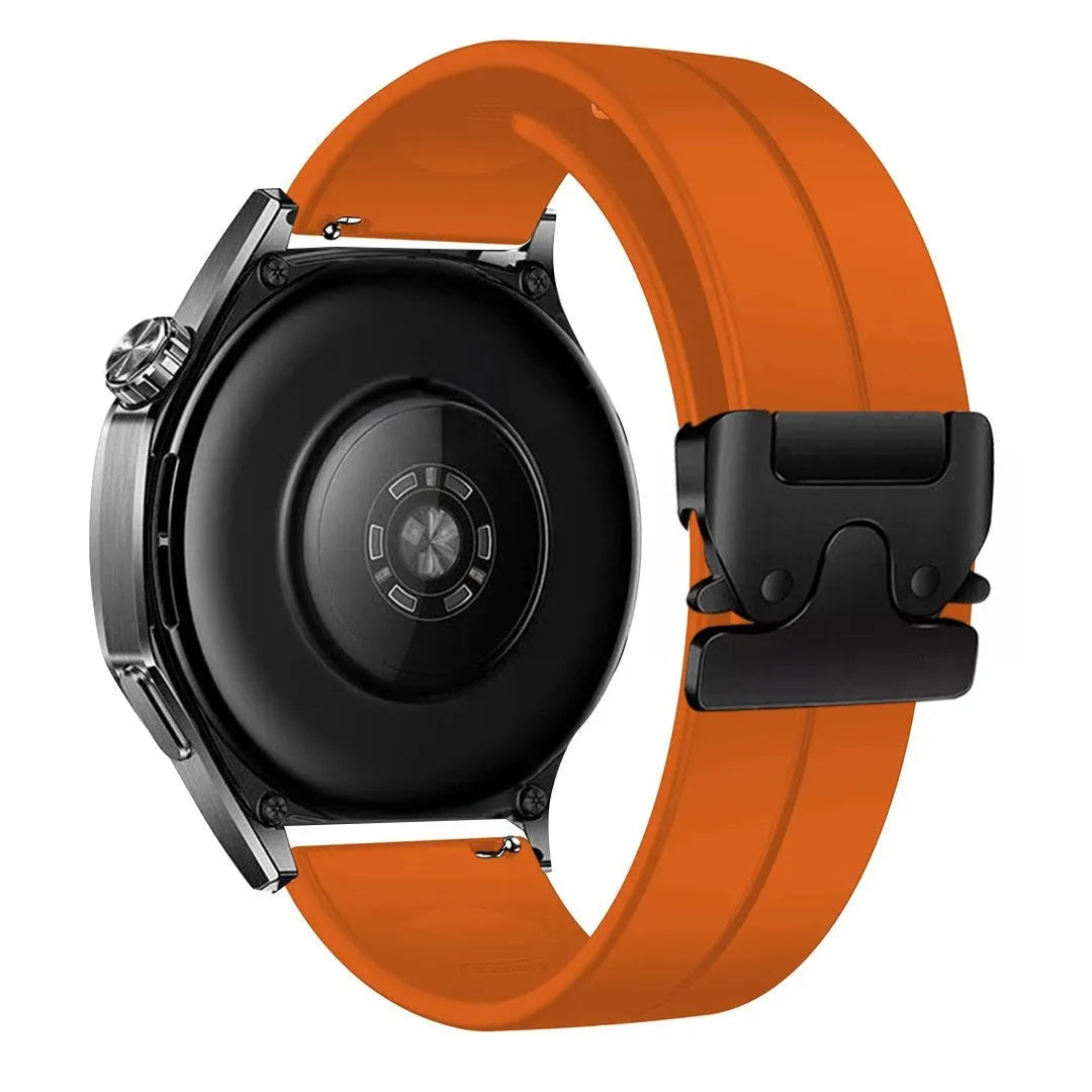 OnePlus Watch Silikonarmband mit P-Schnalle (Orange)