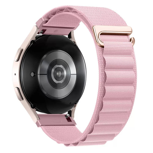 Uhrenarmband 20mm Alpine Nylon - Schnellverschluss (Rosa)
