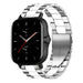 Amazfit GTS 2 Stahlarmband (Silber/Weiß)