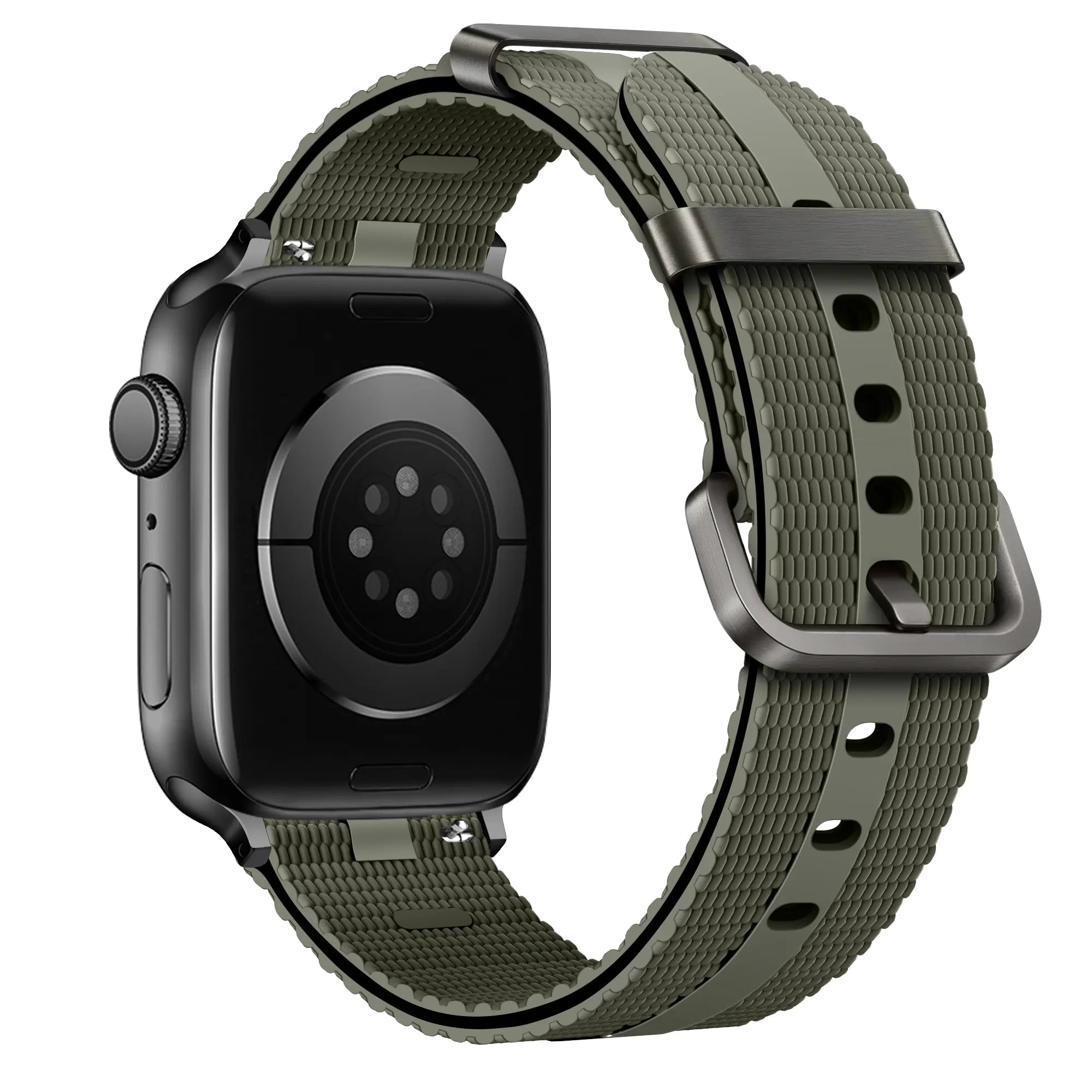 Apple Watch Silicone Active Strap (Army Green)
