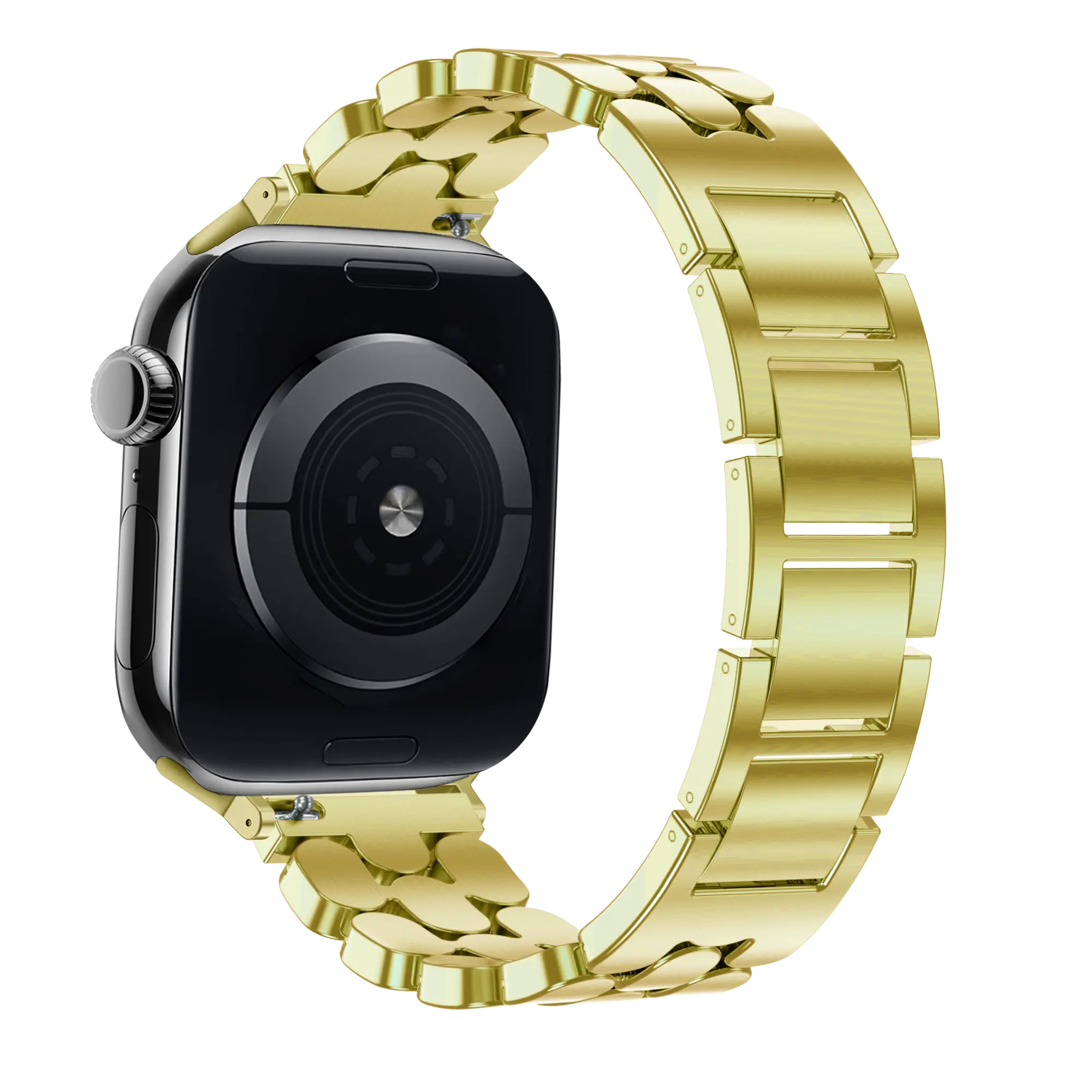 Bandz Apple Watch Stahlarmband 'Oval' (Gold)