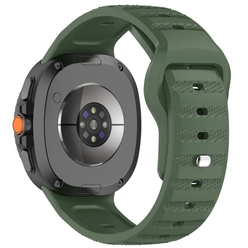 Samsung Galaxy Watch 8 Classic Outdoor Silicone Strap (Army Green)