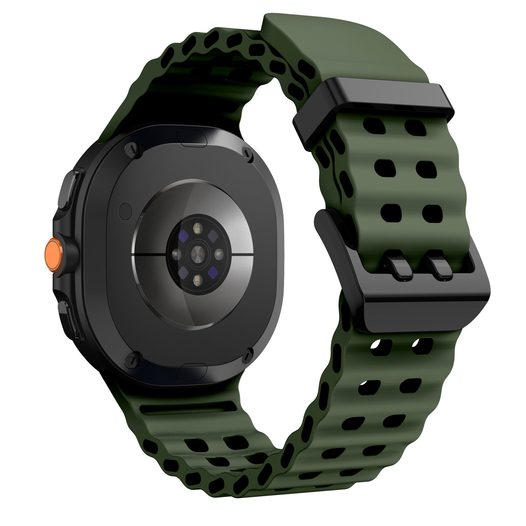 Samsung Galaxy Watch 8 - 44mm Ocean Armband (Olivgrün)