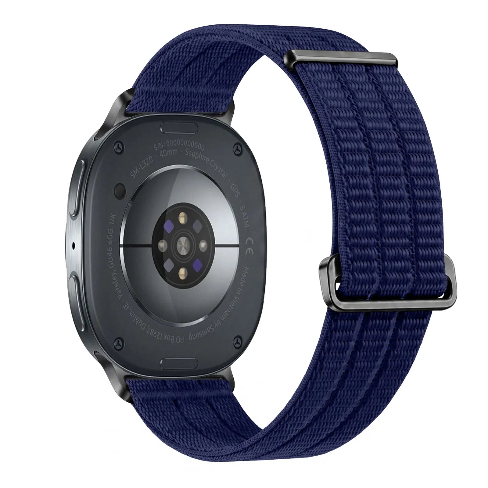 Samsung Galaxy Watch 8 - 44mm Nylon Air Strap (Dark Blue)