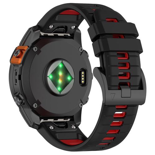 Garmin Approach S70 - 47mm Sport Strap with Buckle (Black/Red)