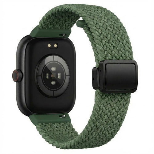 Xiaomi Smart Band 8 Pro geflochtenes Armband mit D-Schnalle (Grün)