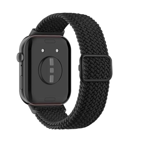 Huawei Watch Fit 5 Verstellbar-Geflochtenes Armband (Schwarz)
