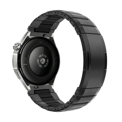 Gard Pro Health Smartwatch 2+ 'One Push' Stahl-Hybridarmband (Schwarz)