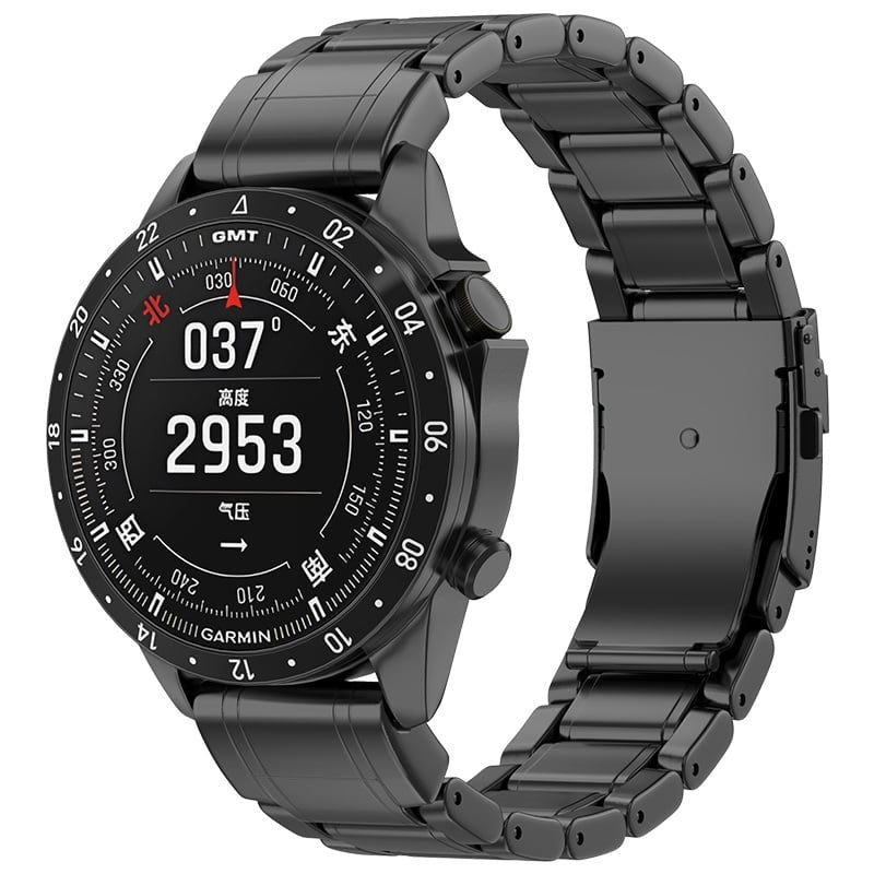 Garmin Quatix 8 Pro - 47mm Premium Titanium Strap (Black)