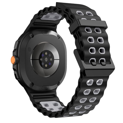 Samsung Galaxy Watch 8 - 40mm Ocean Strap (Black/Grey)