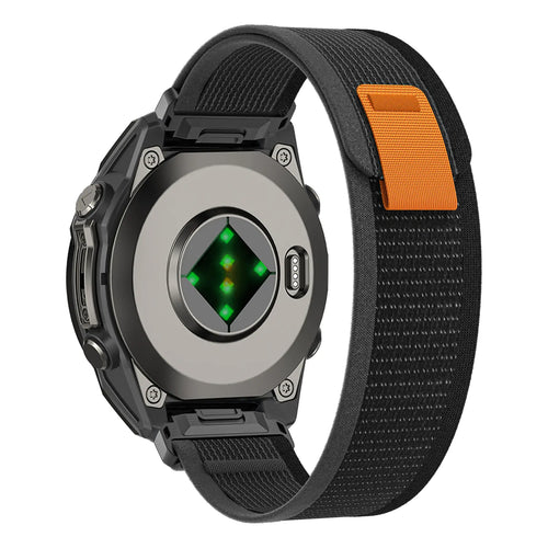 Garmin Quatix 8 Pro - 47mm Premium Trail Loop Armband (Schwarz/Grau)