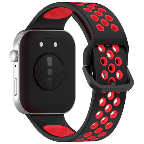 Huawei Watch Fit 3 Sportarmband (schwarz/rot)