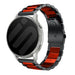 Garmin Forerunner 170 Stahlarmband (Schwarz/Rot)