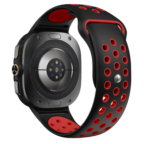 Samsung Galaxy Watch Ultra 2 Sportarmband (Schwarz/Rot)