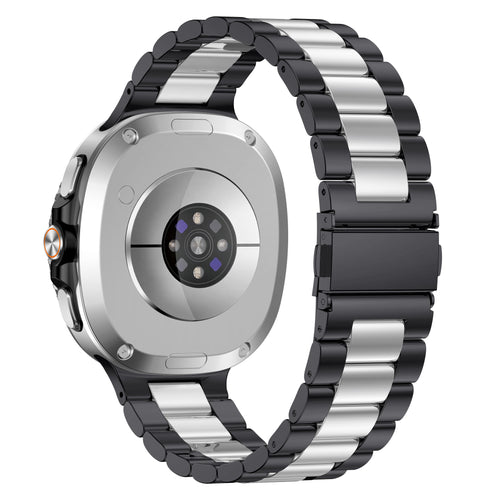 Samsung Galaxy Watch 8 - 40mm Steel Strap (Black/Silver)