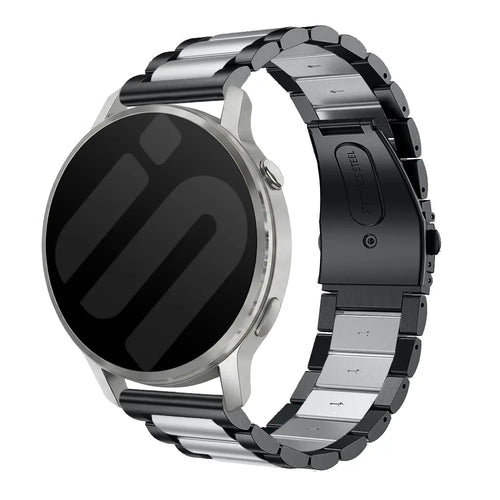 Garmin Forerunner 70 Steel Strap (Black/Silver)