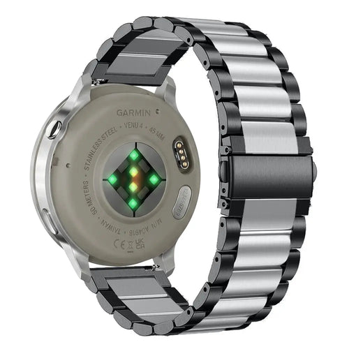 Garmin Forerunner 70 Steel Strap (Black/Silver)