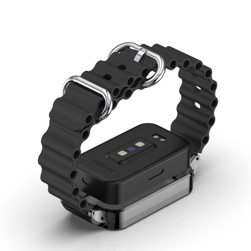 Xiaomi Smart Band 9 Active Ocean Silikonarmband (Schwarz)