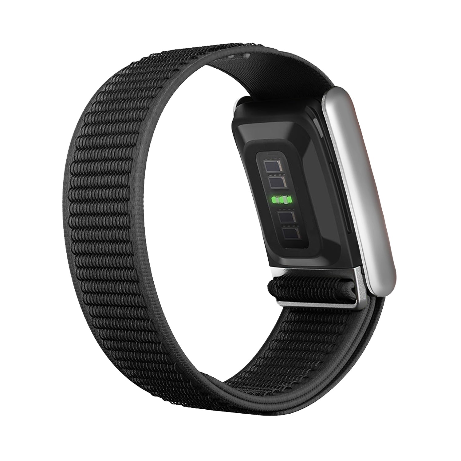 WHOOP 5.0 Nylon Hybrid Strap (Black)