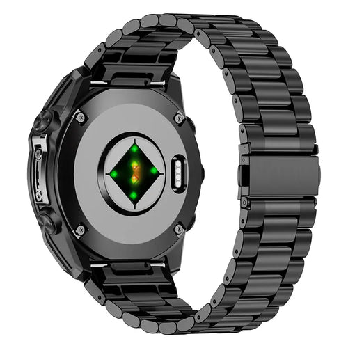 Garmin Instinct 2s Premium Stahlarmband (Schwarz)