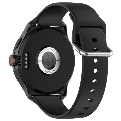 Coros Apex 4 - 46mm Silikon Schnallenarmband (Schwarz)