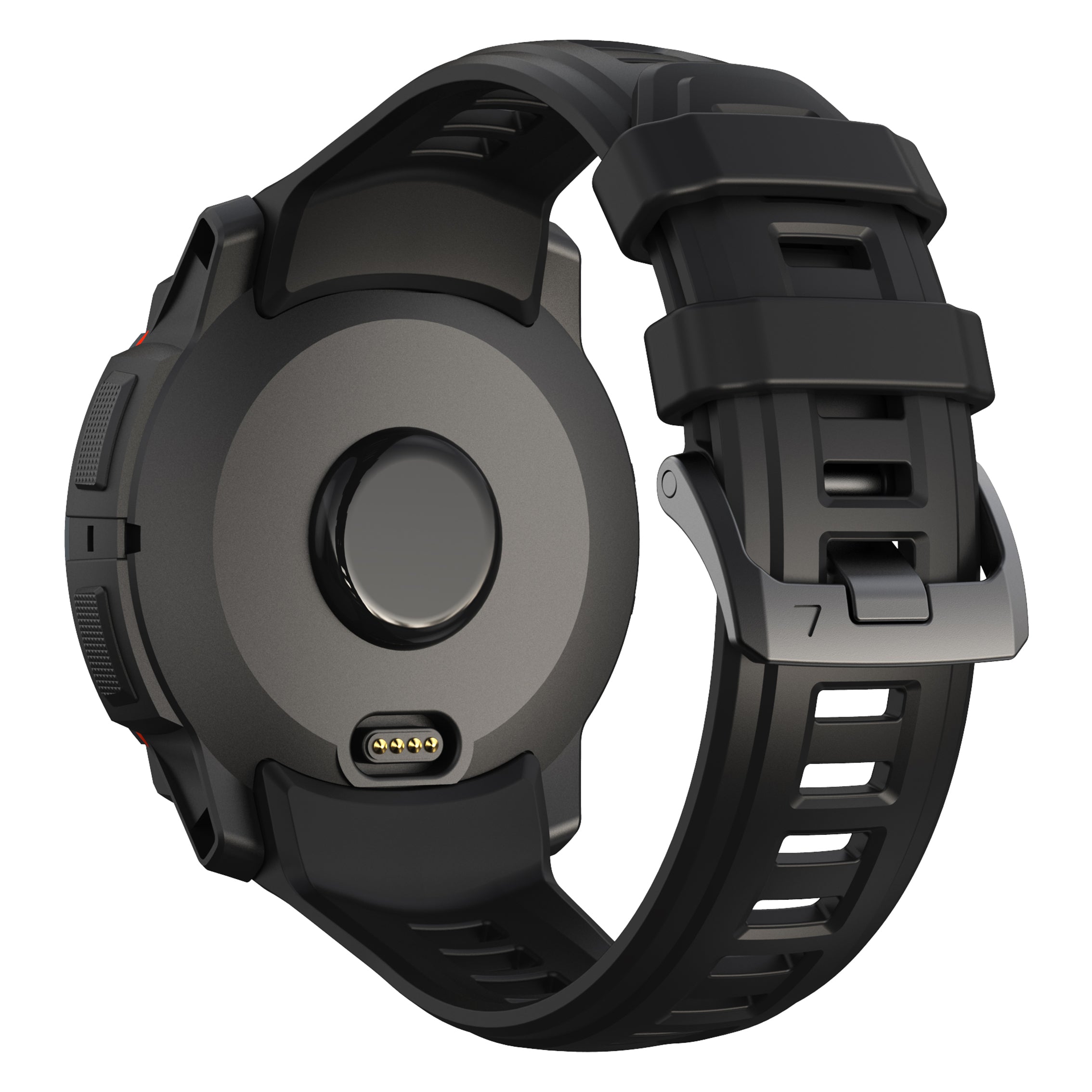 Garmin Instinct 3 - 50mm Silikonarmband 'Perfect Fit' (Schwarz)