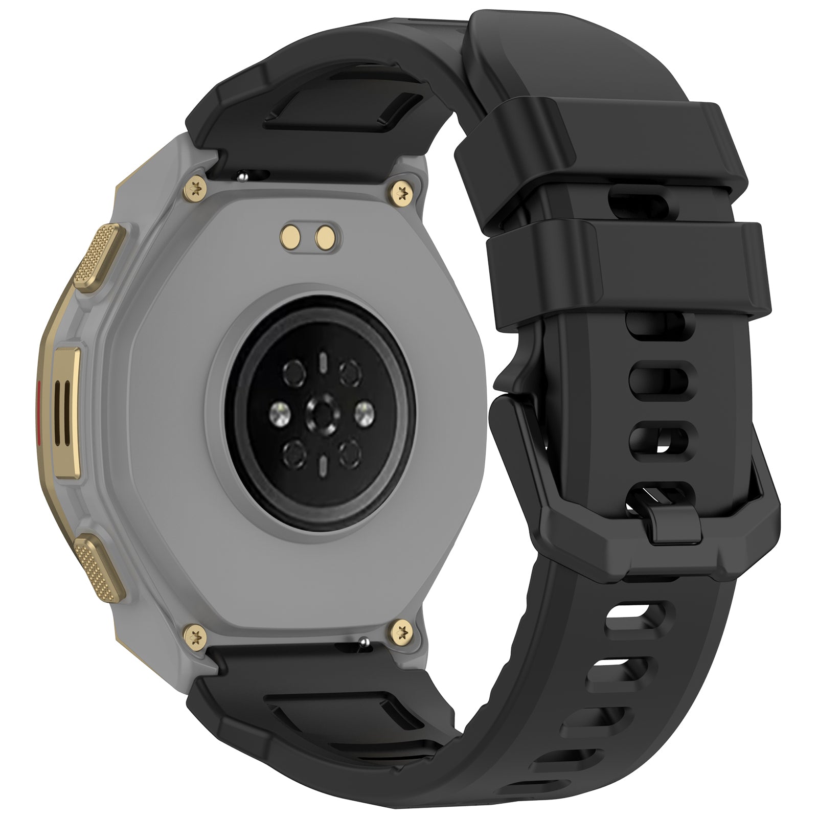 Amazfit T-Rex 3 Pro - 44mm Silikonarmband (Schwarz)
