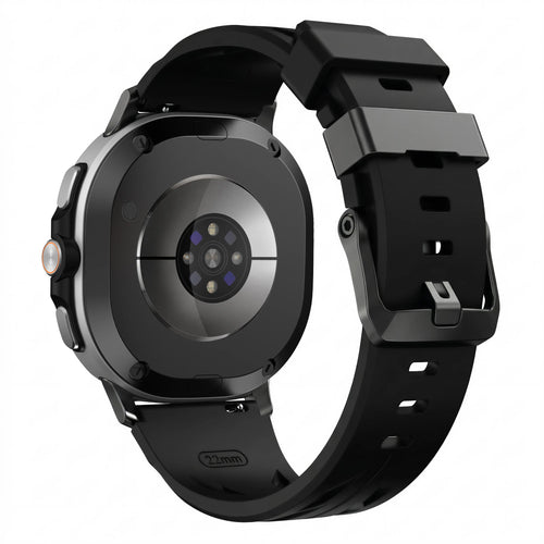 Samsung Galaxy Watch 8 Classic Race Silicone Strap (Black)