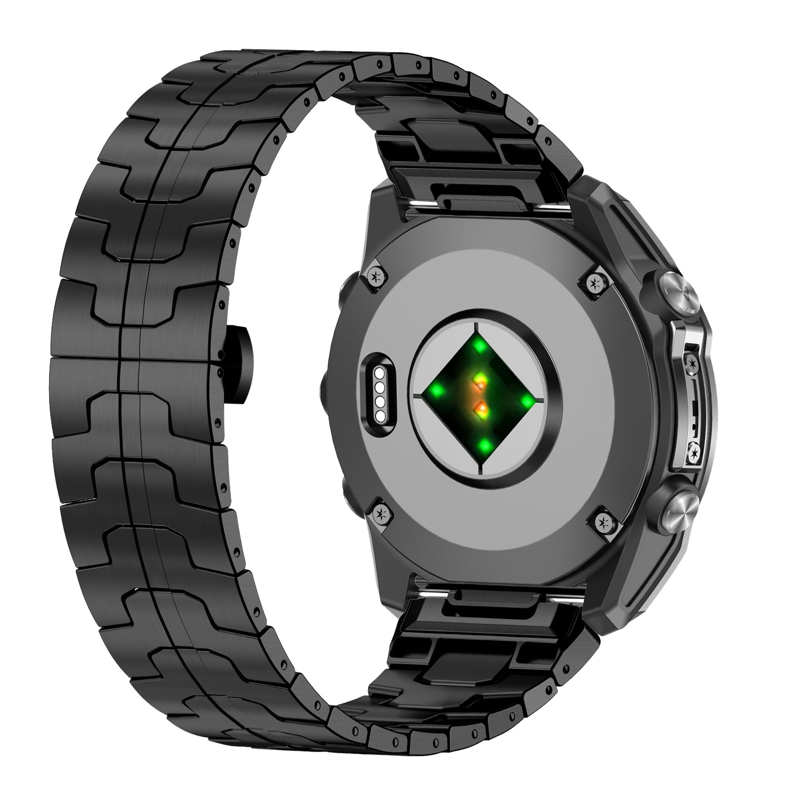 Garmin Tactix 8 - 47mm Steel 'Iron' Strap (Black)