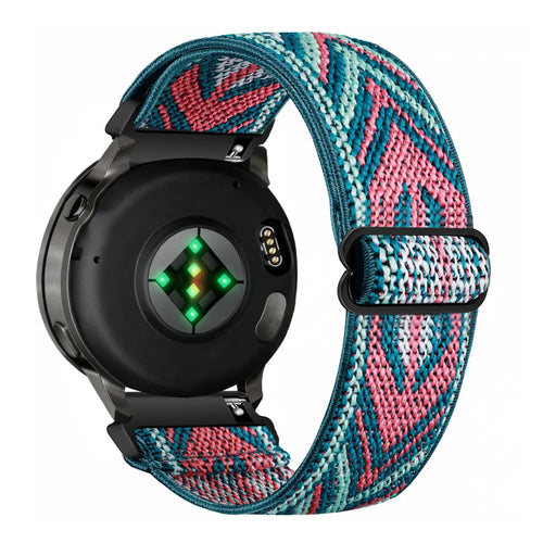 Bandz Amazfit Cheetah 2 Pro Elastisches Nylonband (Blau Mix)