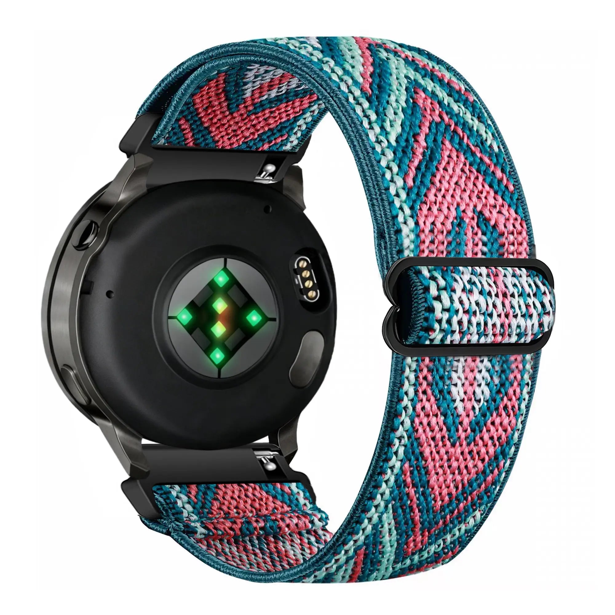 Bandz Garmin Venu 3s Elastisches Nylonband (Blau Mix)