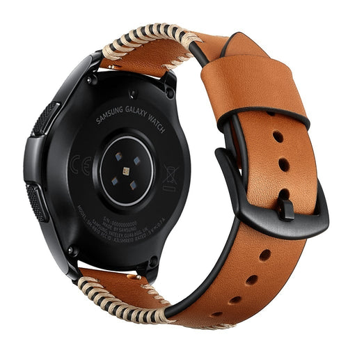 CMF Watch Pro 2 Stitched Leather Strap (Brown)