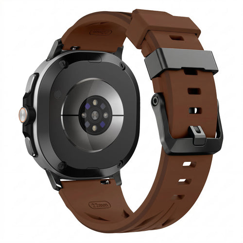 Samsung Galaxy Watch 8 Classic Race Silikonarmband (Braun)