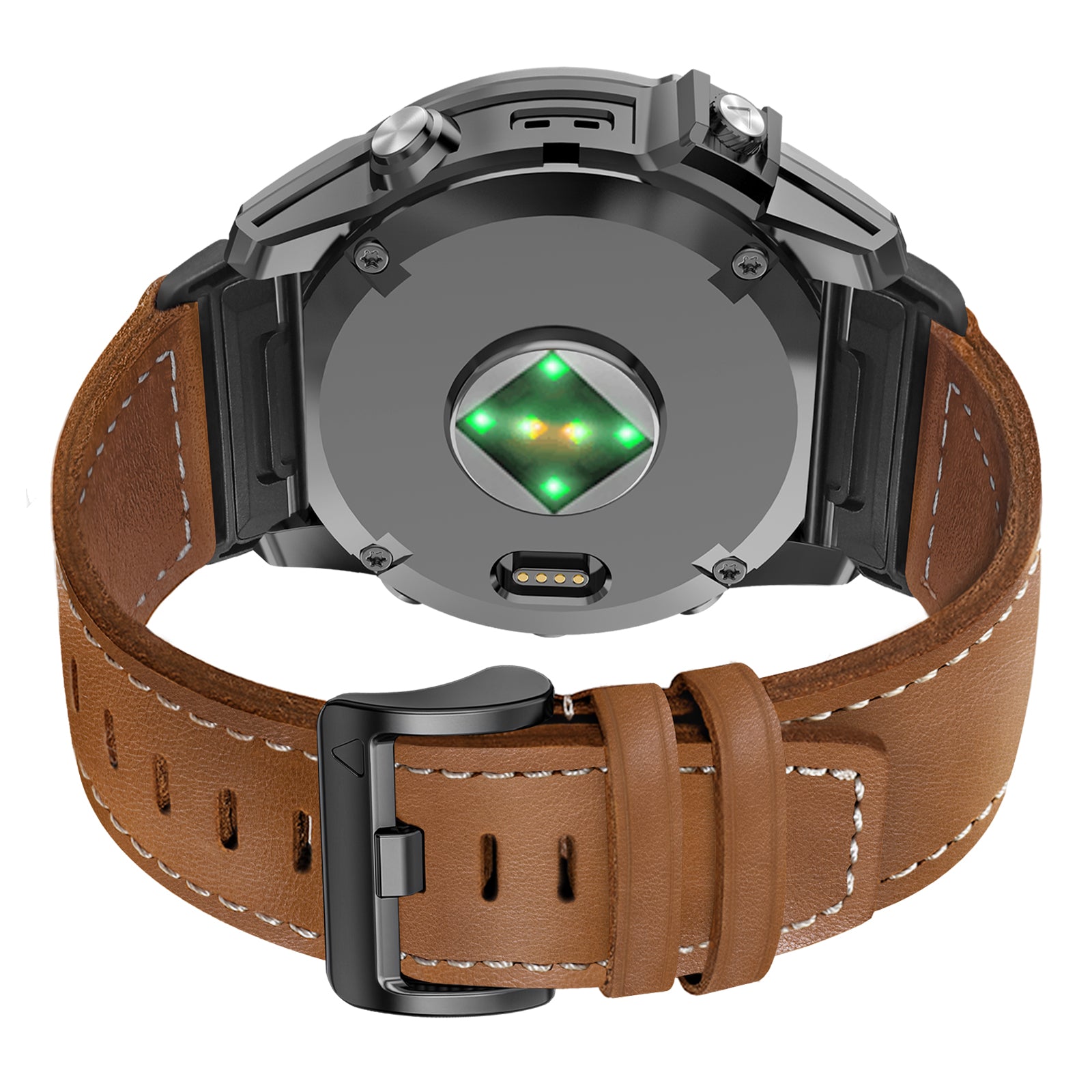 Garmin Tactix 7 Pro Premium Leather Strap (Brown)
