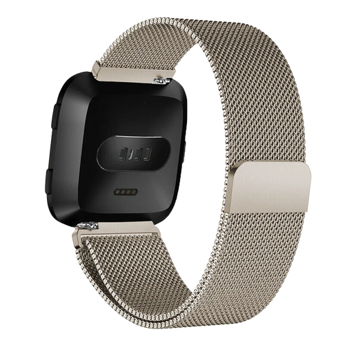 Fitbit Versa / Versa 2 Milanese-Armband (Sekt)
