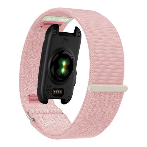 Bandz Garmin Cirqa Nylonarmband 'Classic' (Hellrosa)