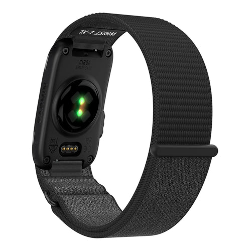 Bandz Garmin Cirqa Nylon Strap 'Classic' (Rock Black)